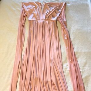 Lulus Blush Pink Bridesmaid Dress